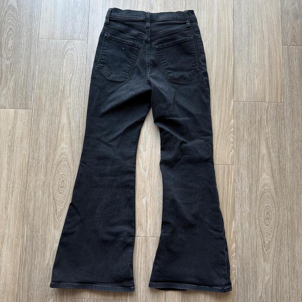Abercrombie fitch black Flare Ultra High Rise Size 2s - Picture 5 of 5